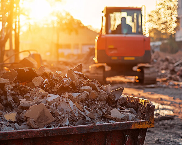 Kontejnery - odvoz sutí a stavebního odpadu, prodej materiálů (písek, štěrk apod). Kouřim a okolí.